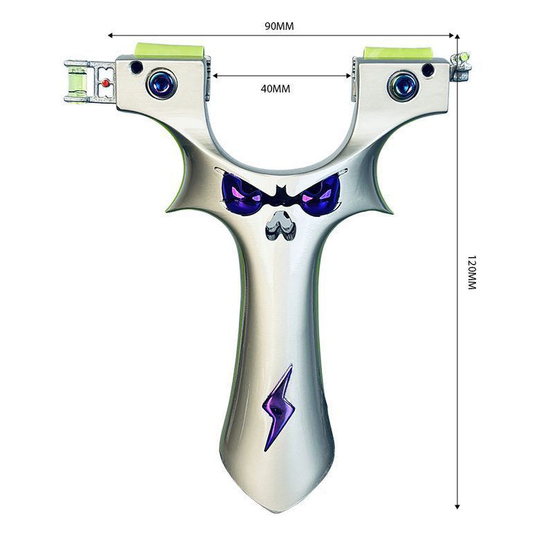 パチンコ 動物撃退器 害獣・害虫対策器 アルミ合金の弓 流線型 アウトドア ターゲットゲーム 狩猟 練習用 パチンコ銃 アウトドア玩具 セット くまよけ道具 熊対策 グッズ
