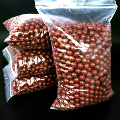 スリングショット 球 練習用 エコボール 8mm 粘土玉 500個セット 環境配慮 生分解性 ターゲットトレーニング 安全設計