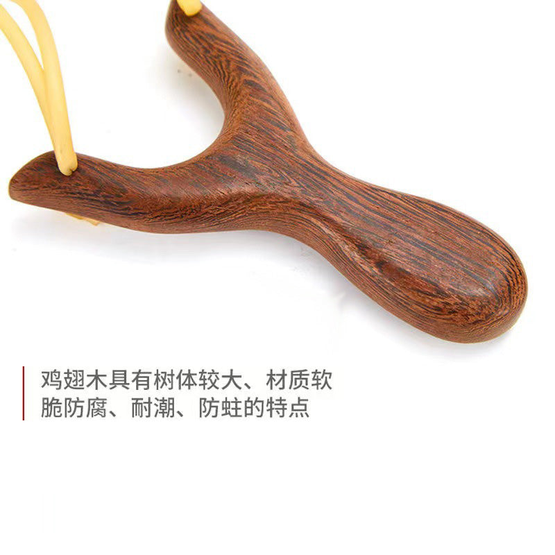 スリングショット 動物撃退器 害獣・害虫対策器 狩猟用 天然木製スリングショットゴムバンド 替えゴム と粘土弾100 3色展開 大人向け屋外スポーツゲーム兼用カタパルト 1個セット ショット スリング パチンコ パチンコ銃 ファルコン