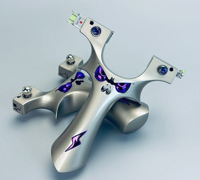 パチンコ 動物撃退器 害獣・害虫対策器 アルミ合金の弓 流線型 アウトドア ターゲットゲーム 狩猟 練習用 パチンコ銃 アウトドア玩具 セット くまよけ道具 熊対策 グッズ